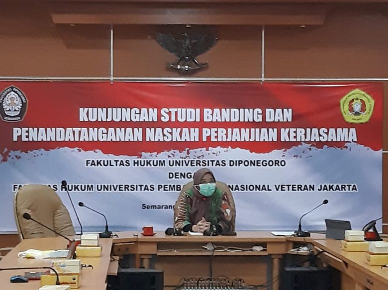 Studi Banding Dan Penandatanganan Kerjasama FH UNDIP Dengan FH UPN ...