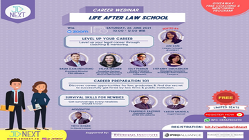 Career Webinar JD Next : Life After Law School