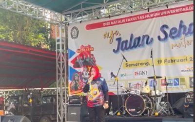 Jalan Sehat dalam rangka Dies Natalis Fakultas Hukum ke 66