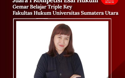 Juara I Kompetisi Essay Hukum Gemar Belajar Triple Key