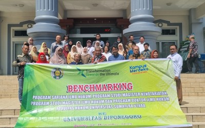 Fakultas Hukum Undip Menerima Kunjungan dari Universitas Sumatera Utara