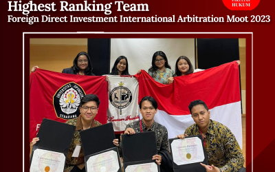 Highest Ranked Team Foreign Direct Investment International Arbitration Moot 2023