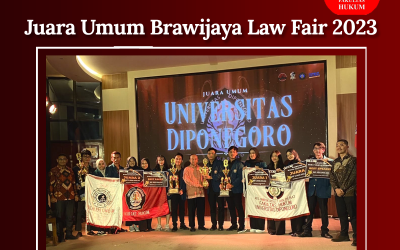 Delegasi FH Undip Sukses Menjadi Juara Umum di Kompetisi Brawijaya Law Fair