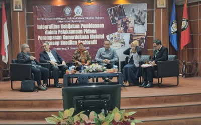 Sukses! Seminar Nasional Hukum Pidana di Fakultas Hukum Undip