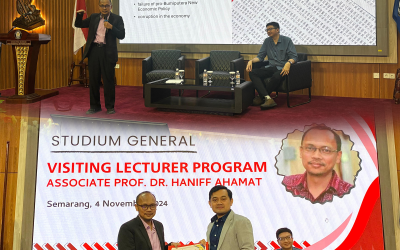 Fakultas Hukum Universitas Diponegoro Gelar Kuliah Umum Bersama Associate Prof. Dr. Haniff Ahamat dari Universiti Kebangsaan Malaysia