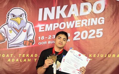 Mahasiswa FH Undip Berjaya di Kejuaraan Nasional Karate Indonesia Karate-Do “INKADO EMPOWERING 2025”