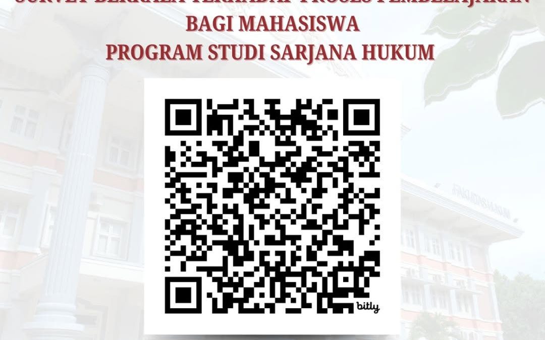 📢 PENGUMUMAN AKADEMIK Survey Berkala Mahasiswa Program Studi Sarjana Hukum