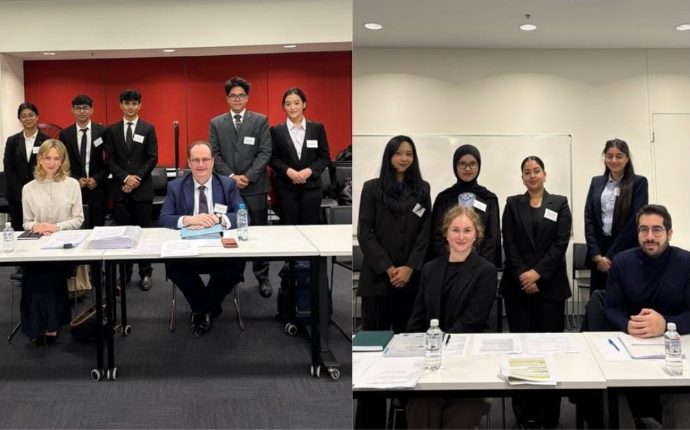 Mahasiswa FH mengikuti Law Arbitration Moot